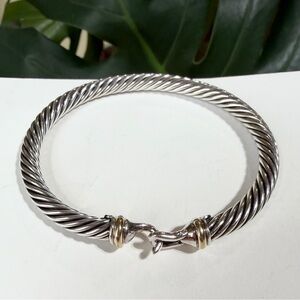 ❤️ David Yurman 5mm Buckle Classic Cable Bracelet